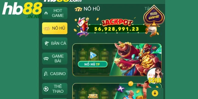 Jackpot Nổ Hũ – Trải Nghiệm Giải Trí Đỉnh Cao Đầy Hấp Dẫn